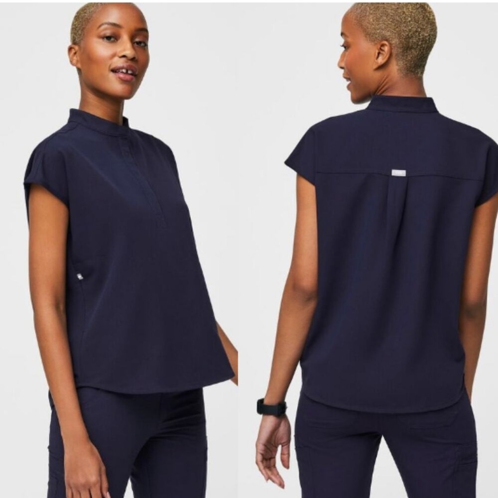 Figs Women's Navy Top
